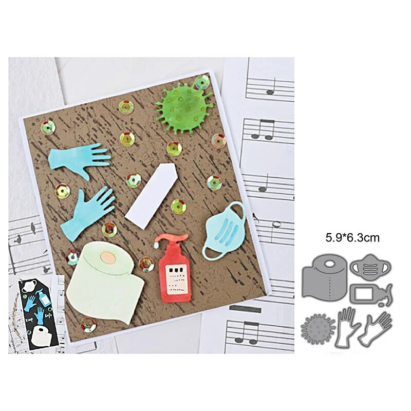 Craft Dies Metal Cutting Dies Cut Die Doctor Nurse Uniform Scrapbooking Dies Craft Paper Knife Mould Blade Punch Steencils Gift