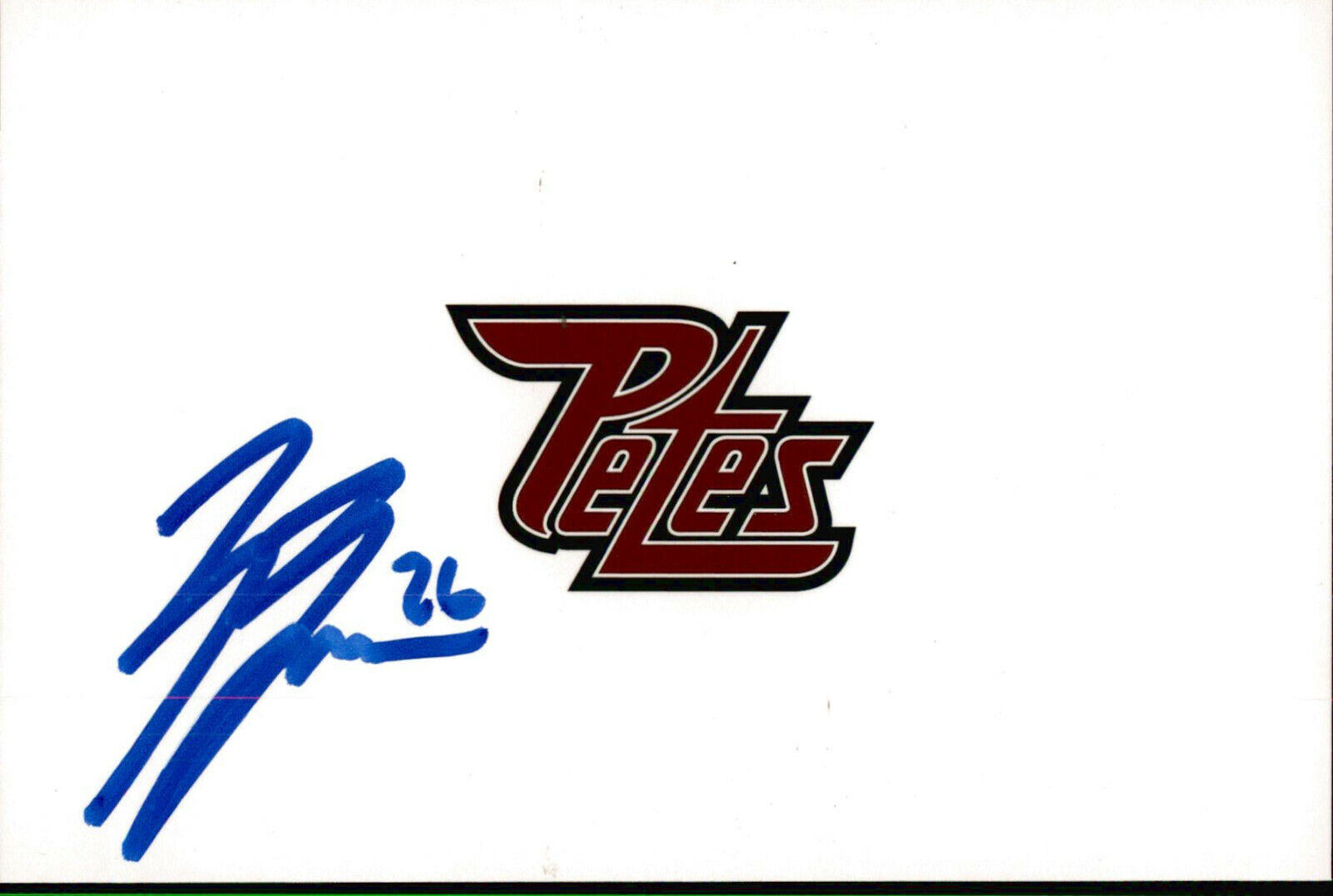 John Parker-Jones SIGNED 4x6 Photo Poster painting PETERBOROUGH PETES