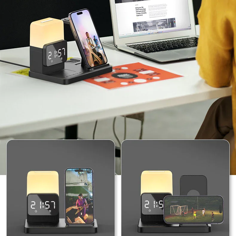 Bracket Clock Wireless Charger