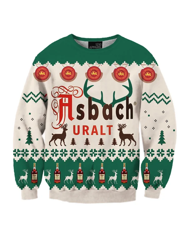 Unisex 3D Ugly Christmas Sweater