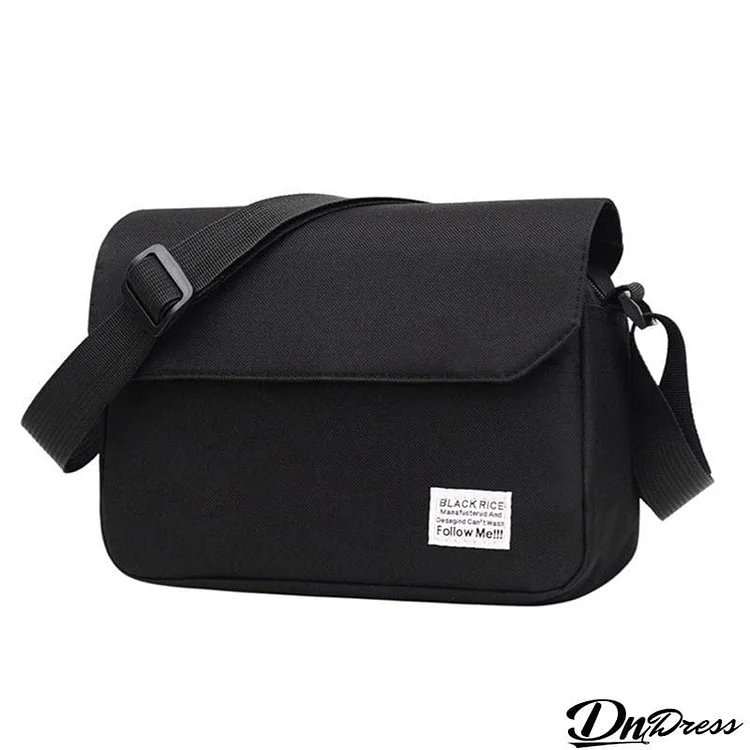 Male Trendy Simple Crossbody Single Shoulder Handbags