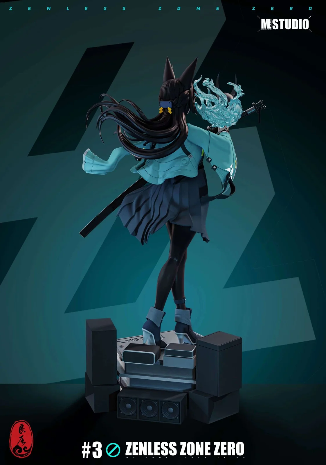 1/7 Scale Hoshimi Miyabi - Zenless Zone Zero Resin Statue - ML Studio