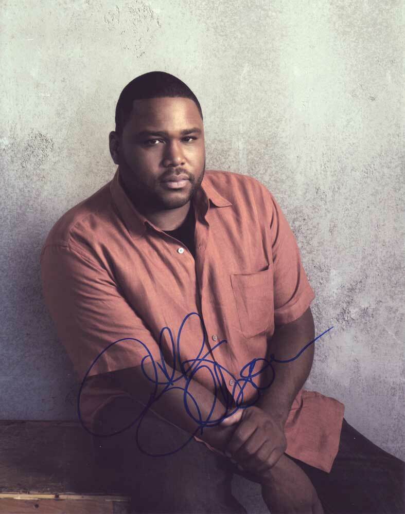 Anthony Anderson In-Person AUTHENTIC Autographed Photo Poster painting SHA #17982