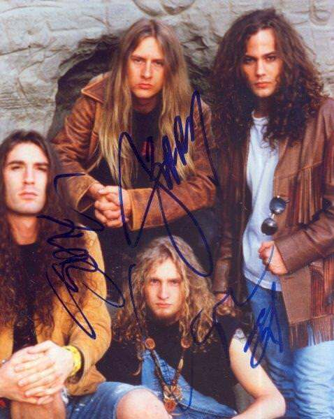 REPRINT - ALICE IN CHAINS Layne Autographed Signed 8 x 10 Glossy Photo Poster painting Poster