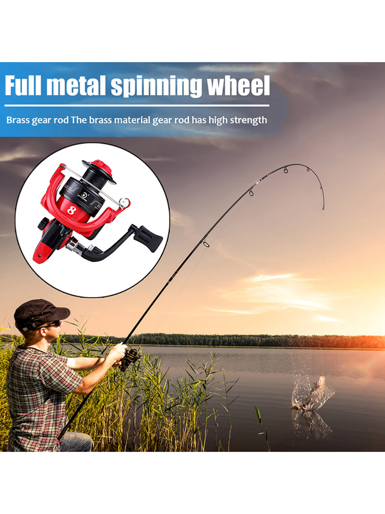 

Metal Fishing Reels Spinning High Speed Saltwater Wheel Fishing Accessories, Fd2000, 501 Original