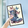 Special Shaped Butterfly Boots Diamond Painting Journal Notebook Kit
