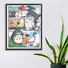 Hayao Miyazaki My Neighbor Totoro - 16CT Stamped Cross Stitch - 35*45cm