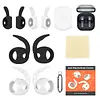 3 Pairs Ear Hooks Covers Compatible for Samsung Galaxy Buds 4 Pro(2026) Silicone Anti-Slip Ear Tips In-Ear Eartips Cover Anti-Scratch with Storage Pouch