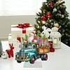 >SALE<Christmas Acrylic Special Shape Santa Claus Gift Truck Desktop Diamond Art Kits