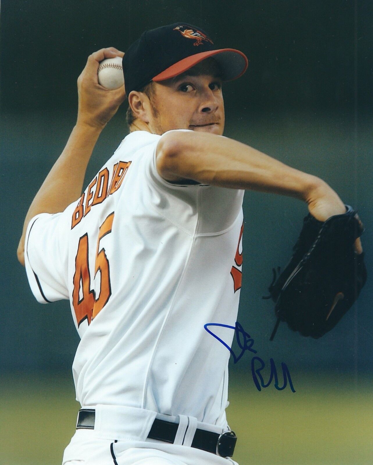 Autographed 8X10 Erik Bedard Baltimore Orioles Photo Poster painting - w/COA