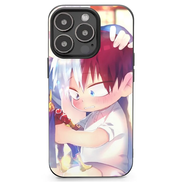 Shoto Todoroki Anime My Hero Academia Phone Case(30) Mobile Phone Shell IPhone 13 and iPhone14 Pro Max and IPhone 15 Plus Case - Heather Prints Shirts
