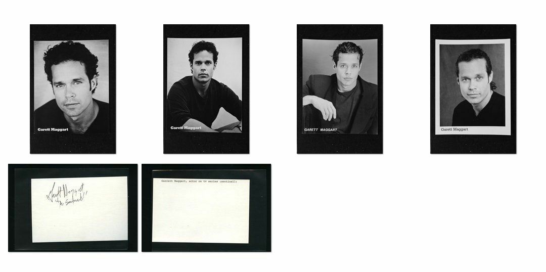 Garett Maggart - Signed Autograph and Headshot Photo Poster painting set - THE SENTINEL