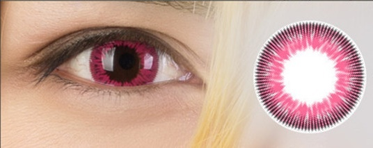 The Rising Of The Shield Raphtalia Cosplay Cosmetic Contact Lense Pink