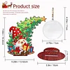Photo Xmas Tree Gift DIY 2D Flat Wooden Desktop Diamond Art Kit