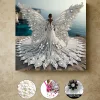 (Pre-Framed)Beauty-Special Shape Diamond Painting Kit(25x25cm)
