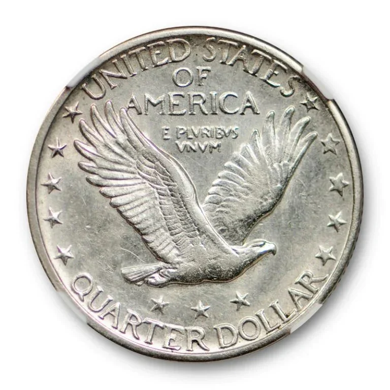 1918/7 S 25c Standing Liberty Quarter