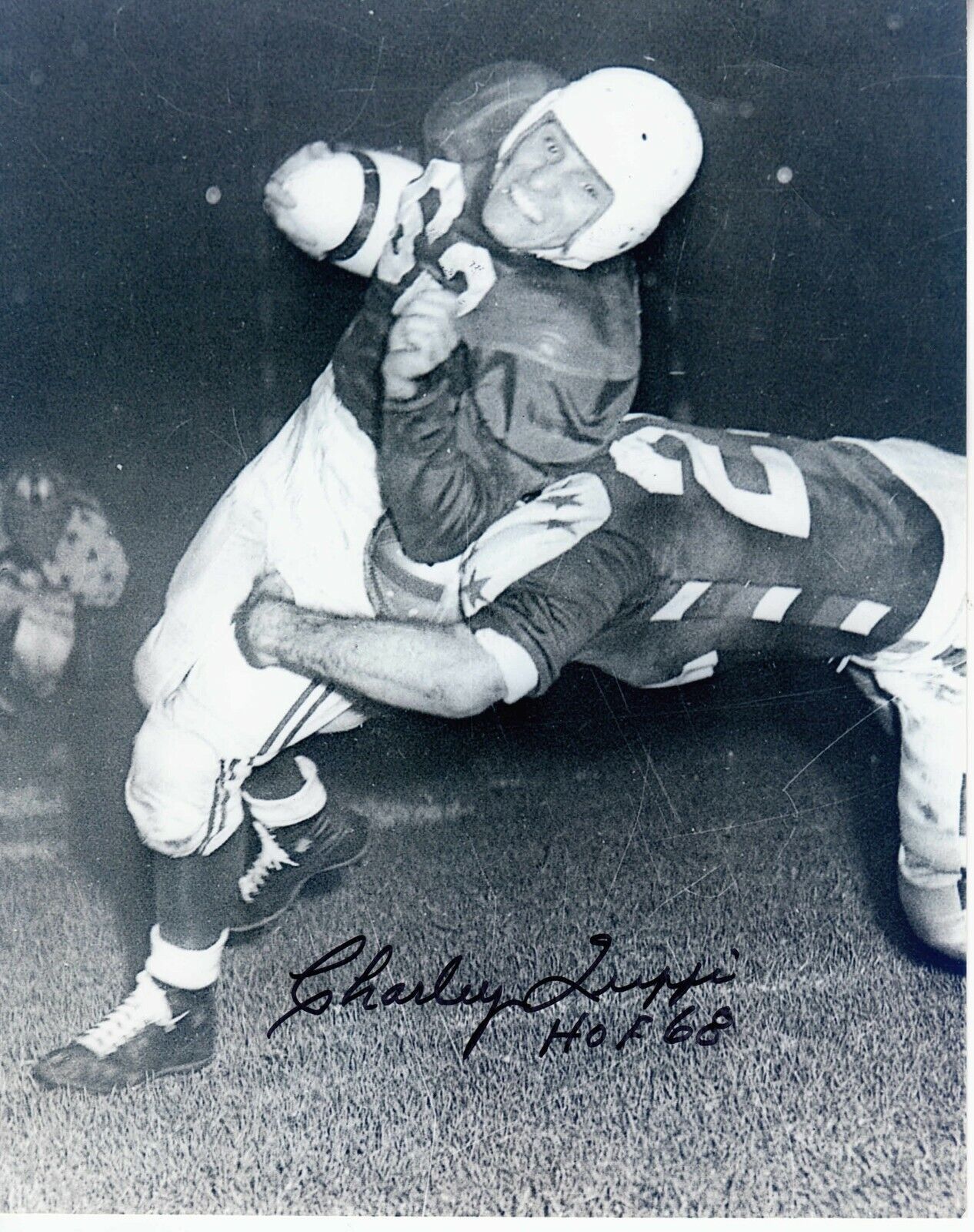 Charlie Trippi #17 Photo Poster painting 8x10 Signed w/ COA Chicago Cardinals 031019