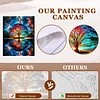(US Only)Paint By Numbers Kit On Canvas DIY Oil Art Tree Picture Home Wall Decor40x50cm
