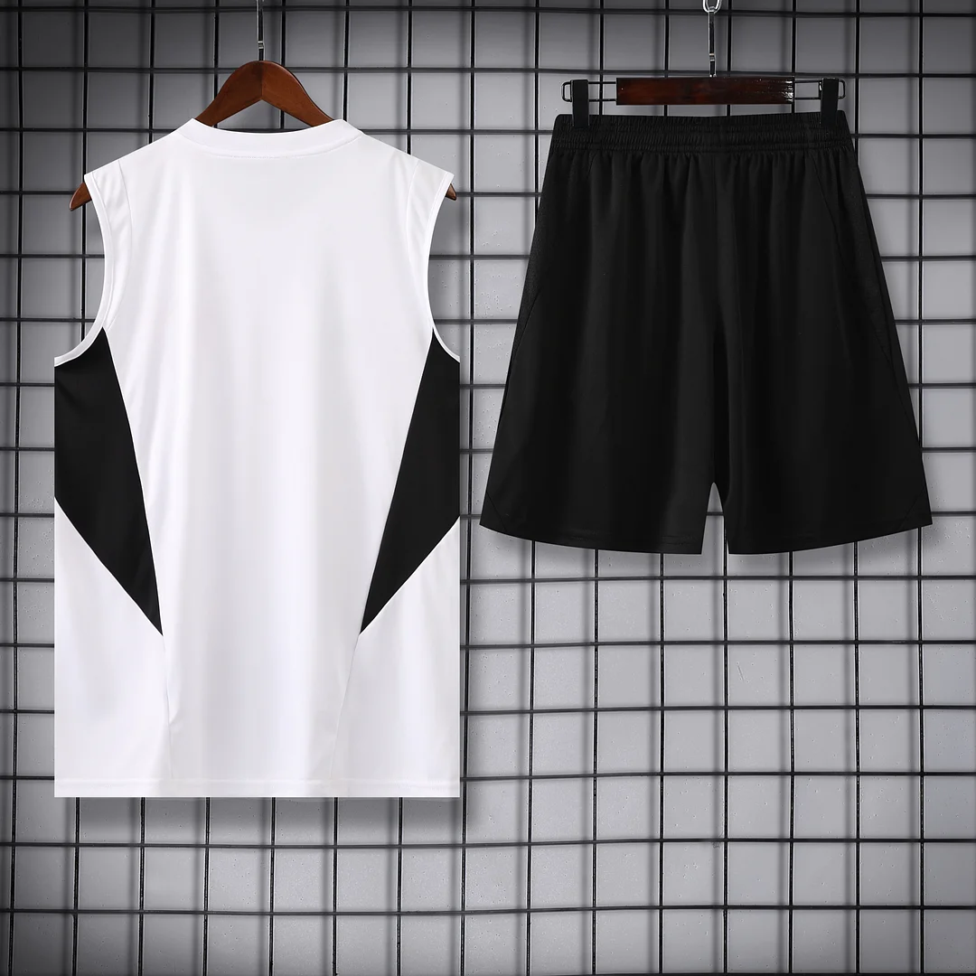 23/24 Bayern Munich White Vest Training Set Football Thai Quality