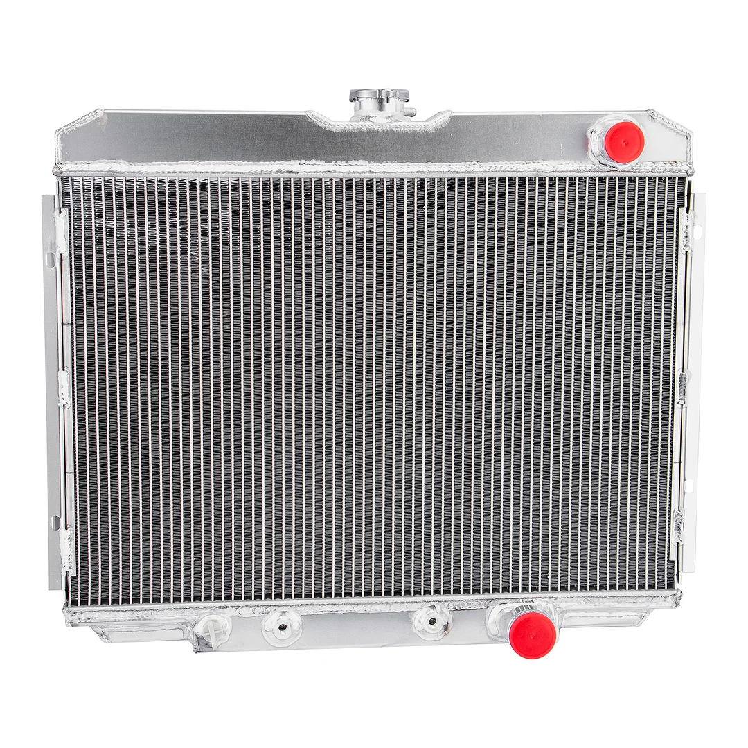 Alloyworks 3 Row Radiator For 1967-1970 Ford Mustang/Fairlane/Ranchero/Mercury Cougar XR7 25.35" W x 21.5" H