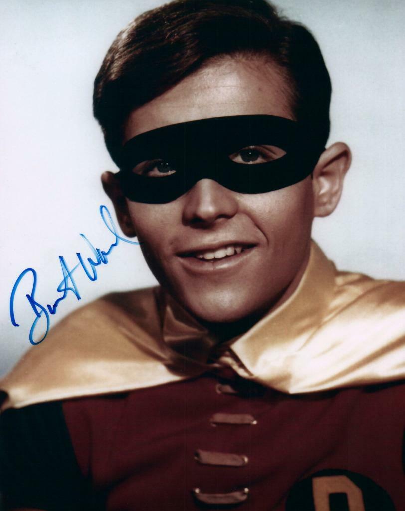 Burt Ward 8x10 Autographed signed Photo Poster painting Picture and COA