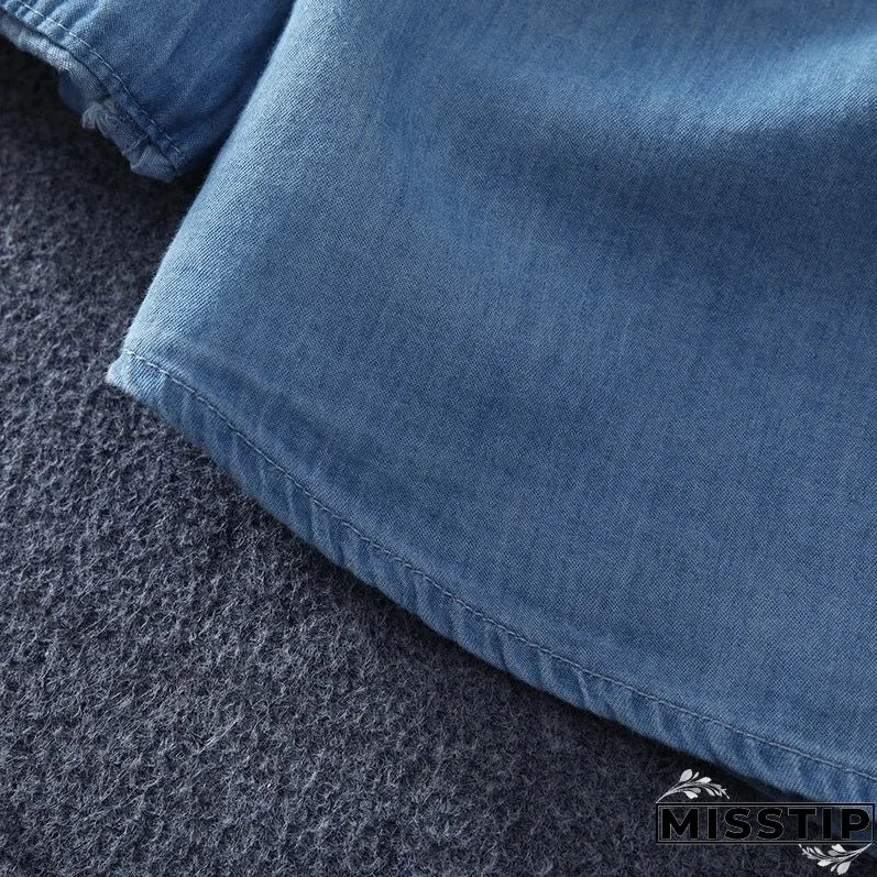 THE ROYAL SAPPHIRE DENIM SHIRT