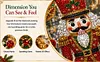 Diamond Painting Wreath Ornament Nutcracker Christmas Decor 9.45x9.45in