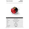 Red LED Bicycle Brake Light IP55 Waterproof Night Cycling Taillight for MTB