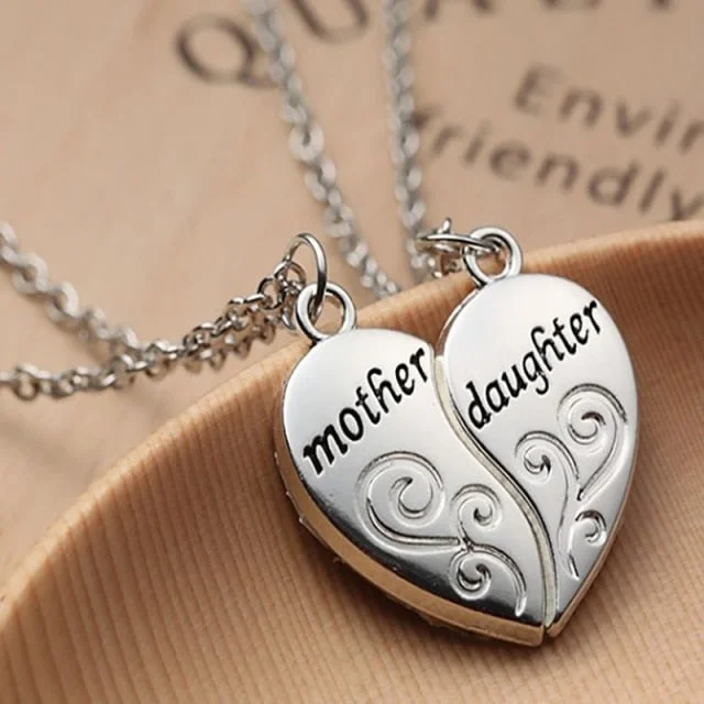 For Mother and Daughter Necklace