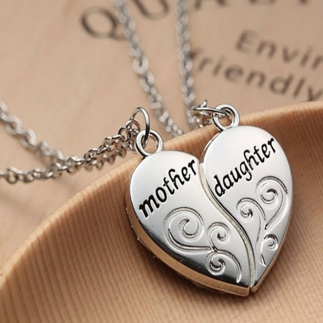 For Mother and Daughter Necklace