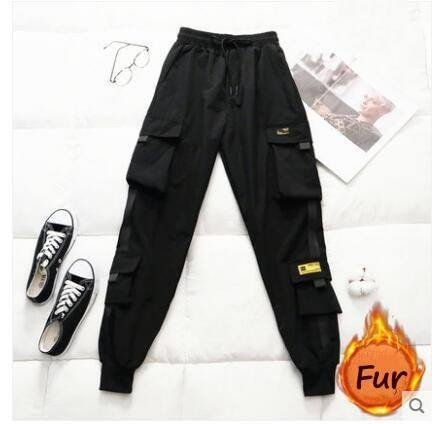 Women's High Waist Cargo Pants