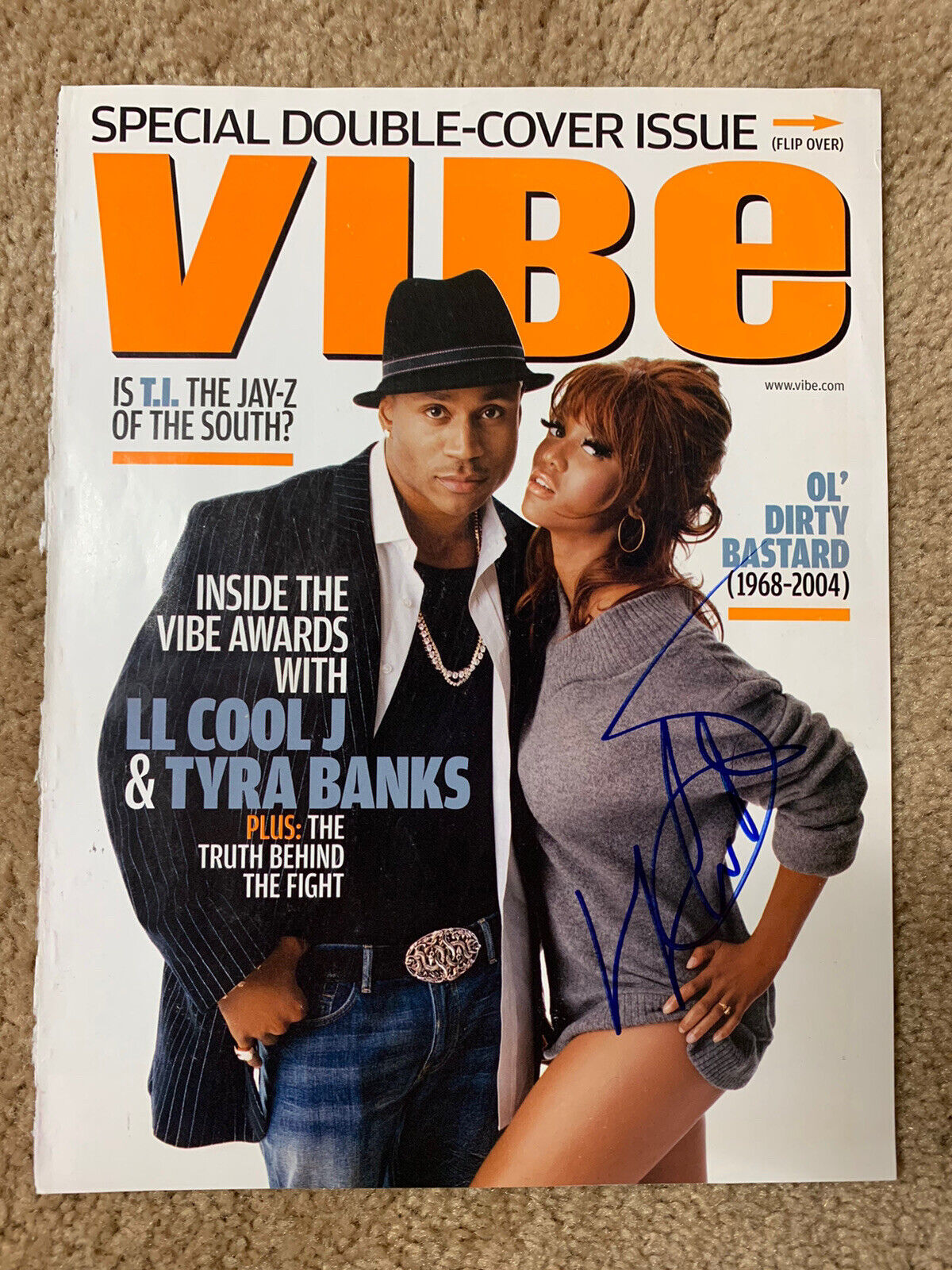 LL Cool J Signed Autographed Magazine Cover? Photo Poster painting PSA BAS Guaranteed #3