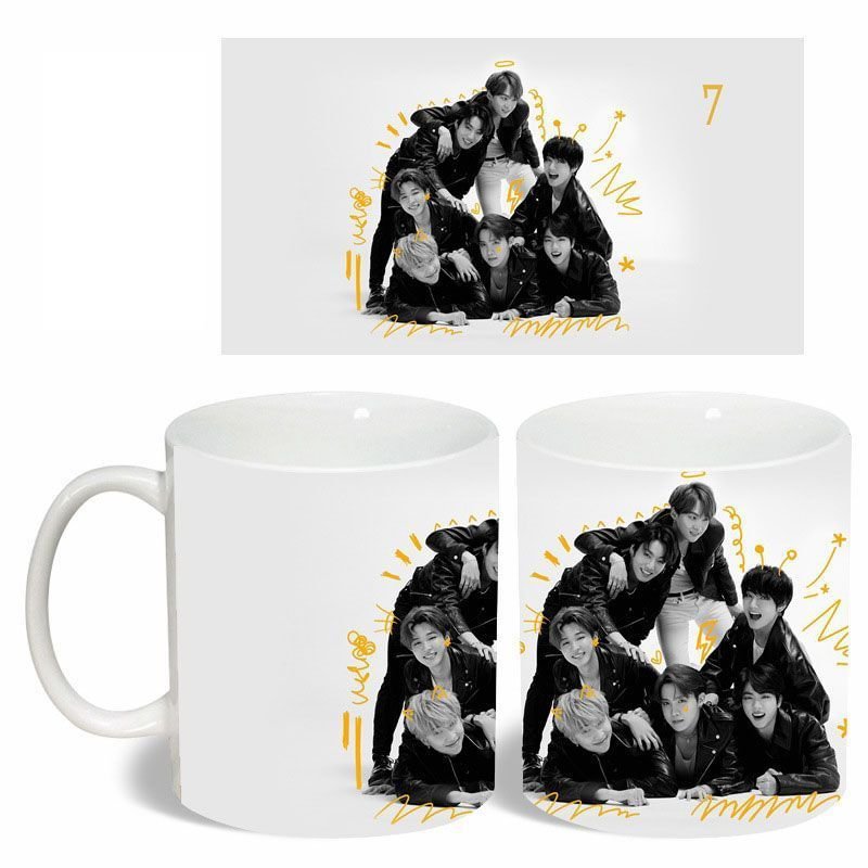 방탄소년단 Member Color Changing Mug Cup