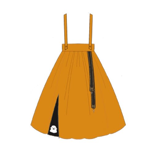 [Halloween Limit]  Little Witch Suit Long-Sleeved Suspender Skirt JK Uniform Suit SP18177