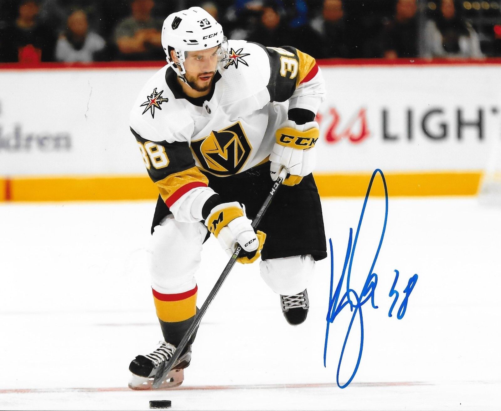 Tomas Hyka signed Las Vegas Golden Knights 8x10 Photo Poster painting autographed 2