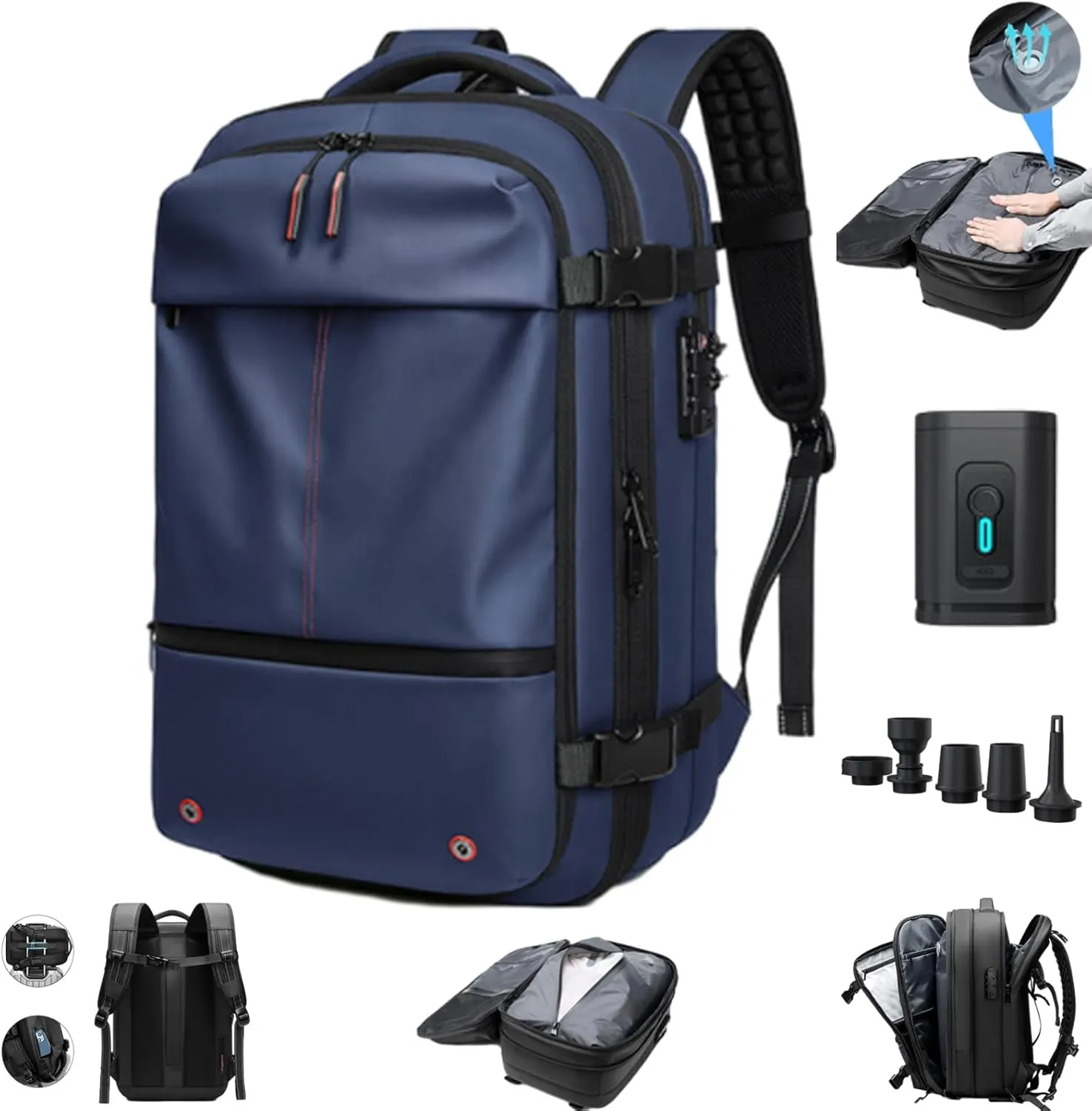 Vacuum Compression Travel Backpack