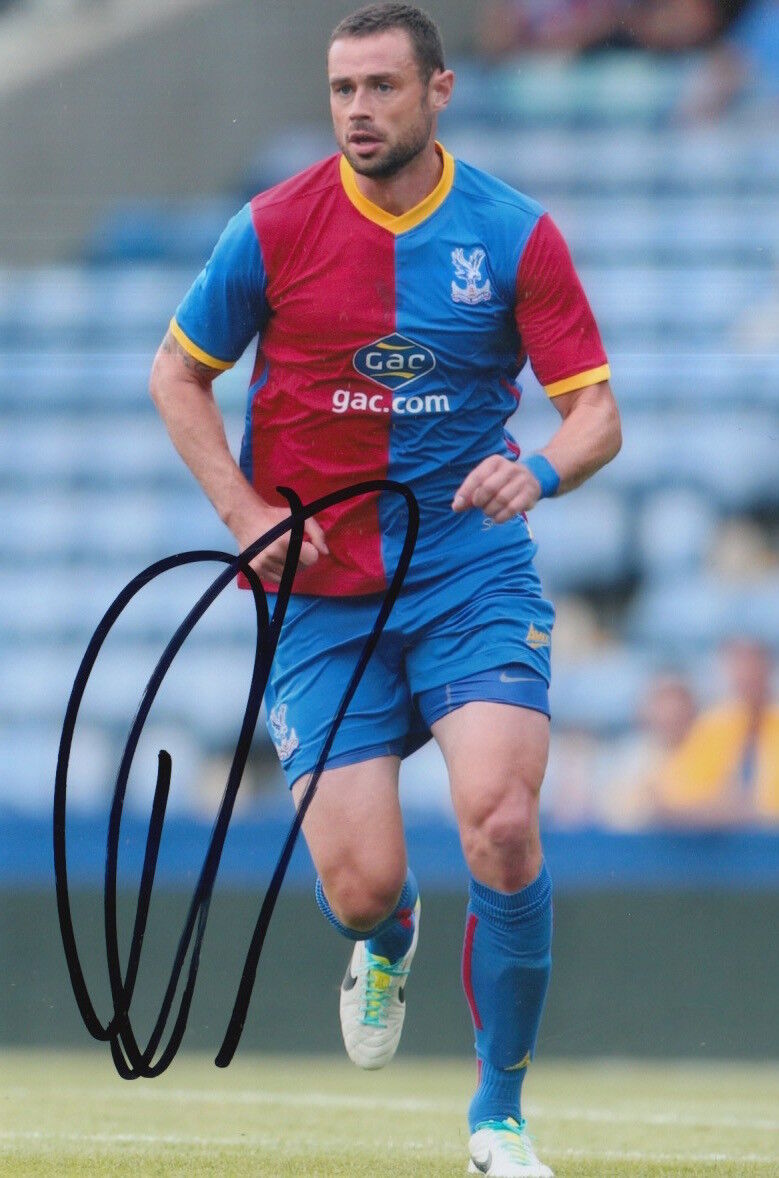 CRYSTAL PALACE HAND SIGNED DAMIEN DELANEY 6X4 Photo Poster painting.