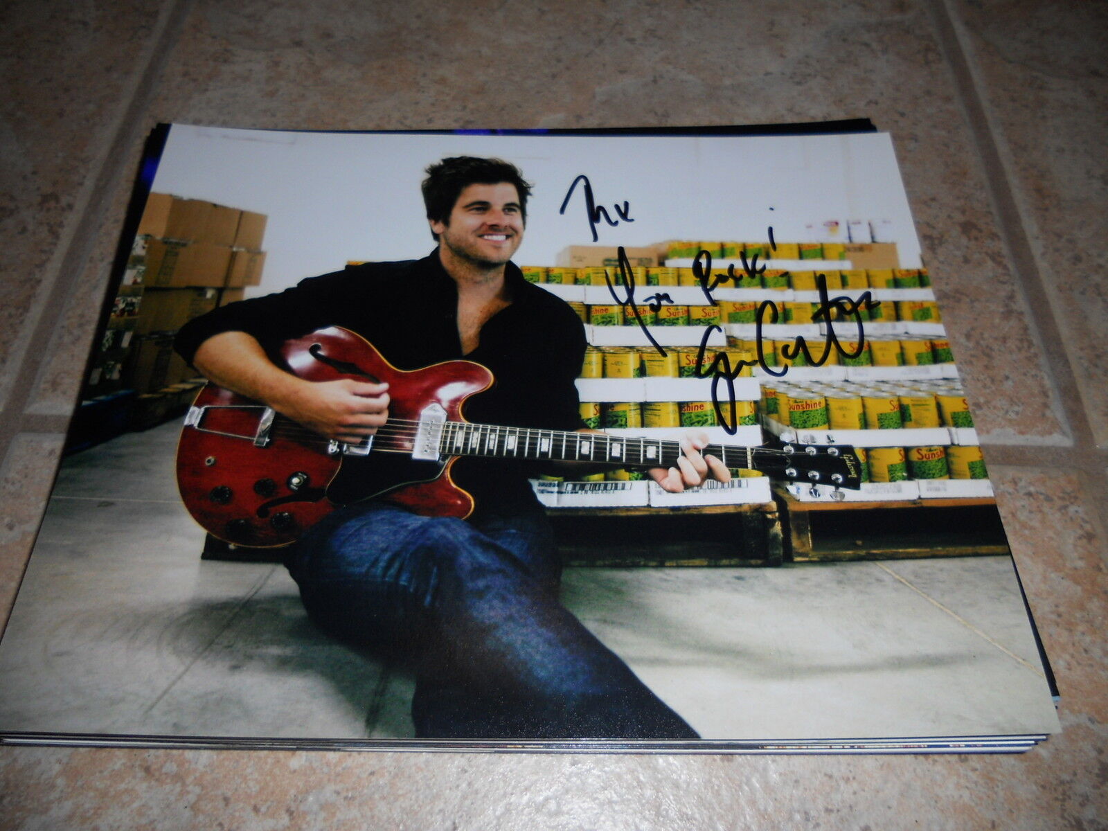 Graham Colton Signed Autographed 8x10 Live Music Promo Photo Poster painting #3