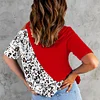 Gioiacombo™ Top a pannello con stampa leopardata con spalle scoperte
