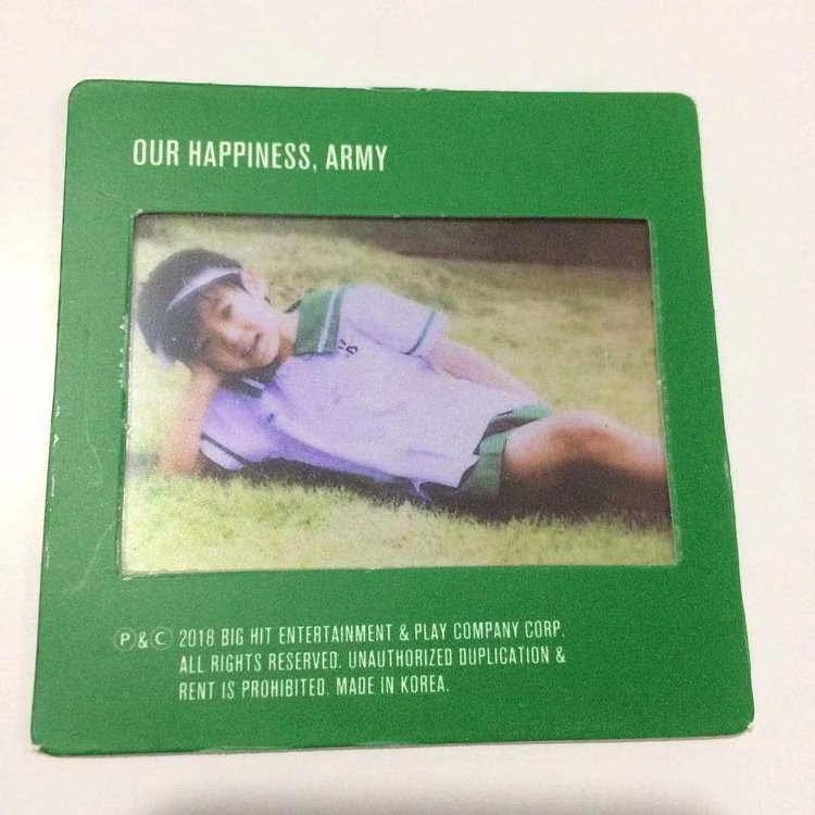 BTS Member Childhood Photo Card