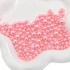 Flashing 3-8mm ABS Nonporous Pearls Colorful DIY Accessories