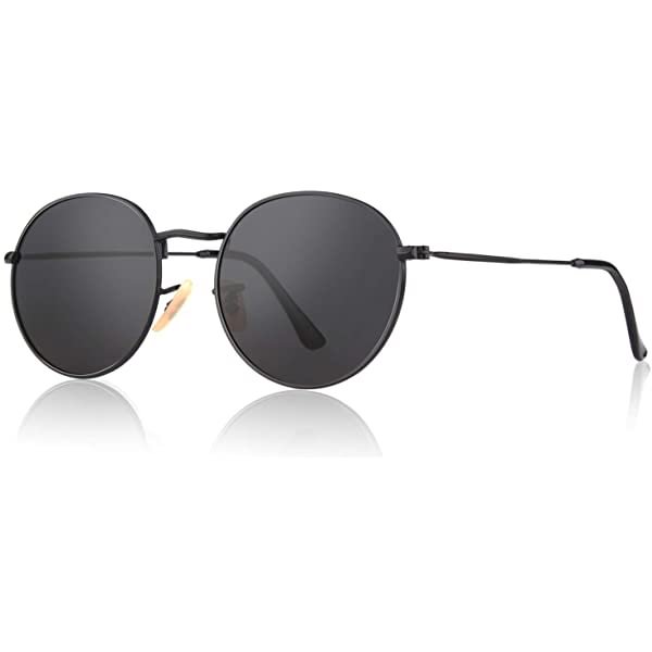 Round Polarized Unisex Sunglasses