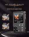 MP3 Player, MECHEN Lossless DSD High Resolution Portable HiFi Digital Audio Music Player with 64GB Memory Card, Supports up to 128GB