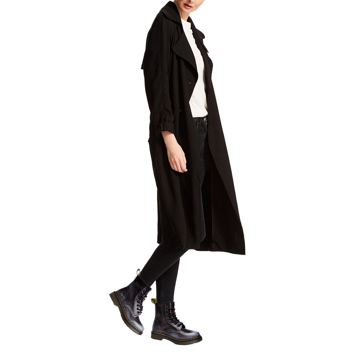Women's Ankle Boots Flats Heels Martin Boots-vocosishoes