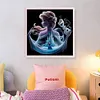Silhouette Princess Elsa-11CT Stamped Cross Stitch 40*40cm/15.75*15.75in