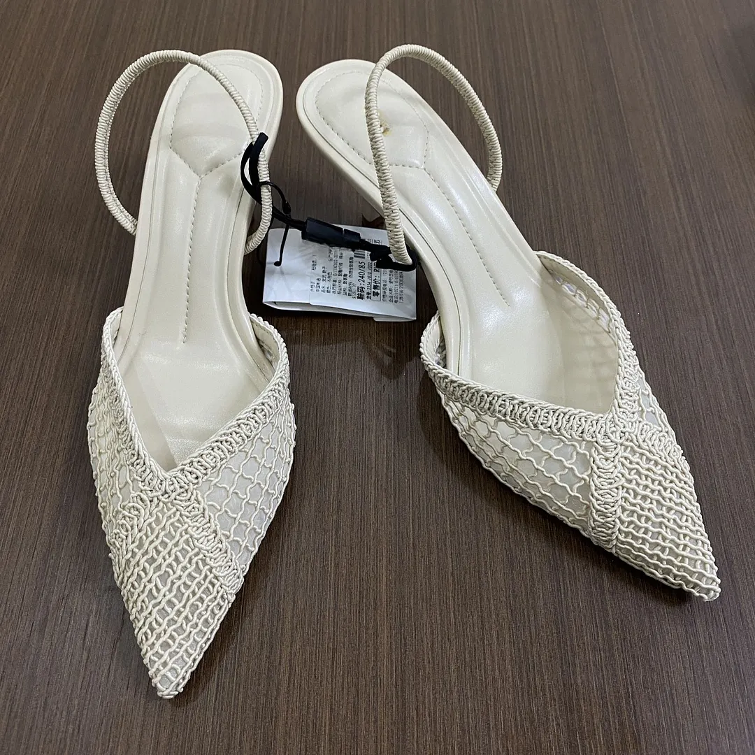 Breakj Breakj Home 2025 New Women's Shoes Low Heel Temperament High Heels High-Heeled Shoes Behind The Shallow Mouth Of Single Shoes