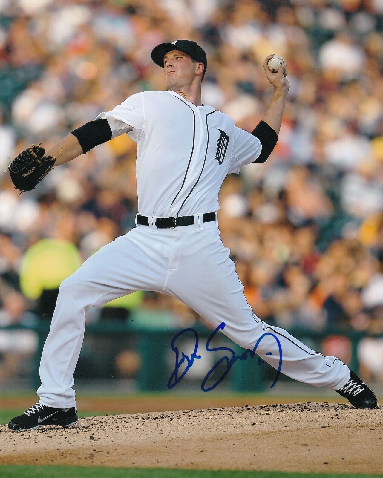 DREW SMYLY DETROIT TIGERS ACTION SIGNED 8x10