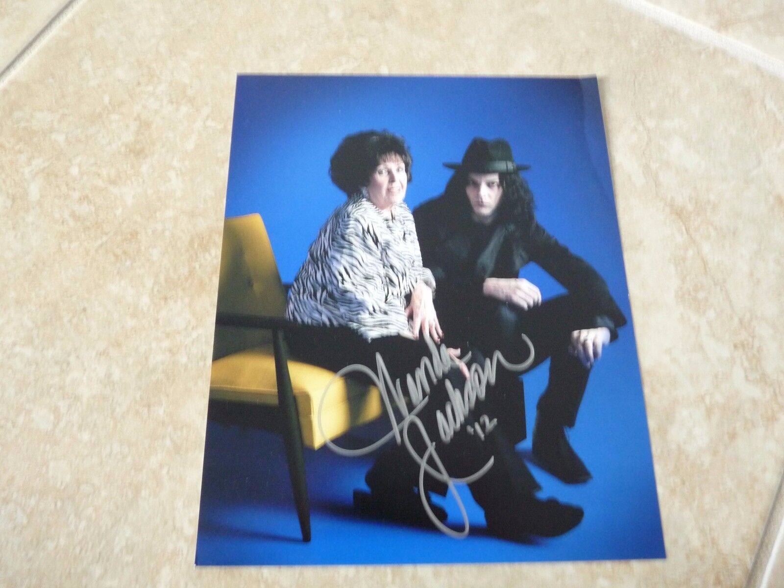 Wanda Jackson Signed Autographed 8x10 W Jack White Country Music Guitar Photo Poster painting