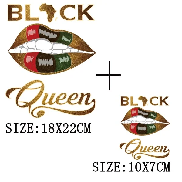 Beautiful Lip Thermal Stickers On T-shirt DIY Washable Patches On Clothes Sex Design  Iron On Transfers On Hoodies Bag Appliqued