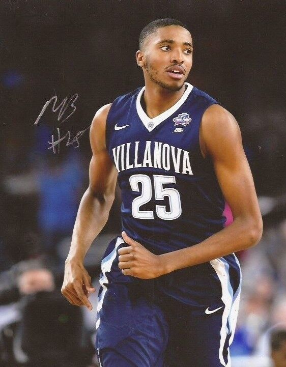 Mikal Bridges signed Villanova Wildcats 8x10 Photo Poster painting autographed